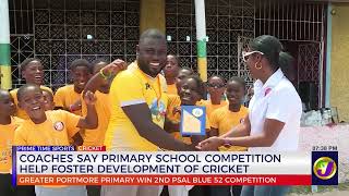 YouTube video thumbnail: Coaches Say Primary School Competition Help Foster Development Of Cricket