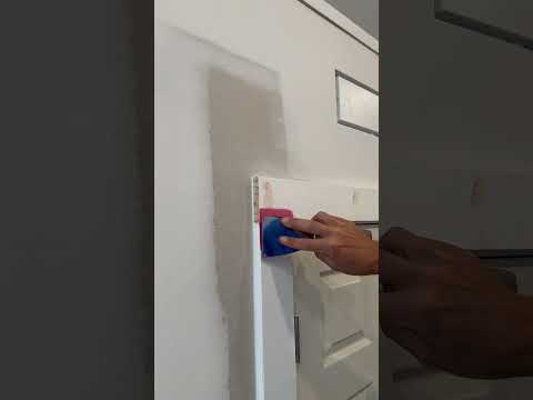 How to fill a flat joint