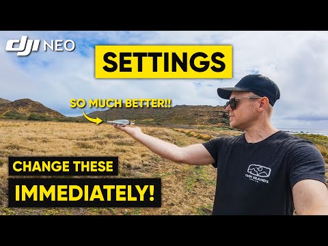 DJI NEO - Change These SETTINGS NOW To Improve VIDEO QUALITY!