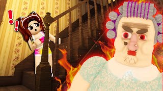 Escaping The SCARY NANNY Obby (Roblox)