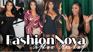 FASHION NOVA CLOTHING HAUL | SISTER RATES MY WINTER CLOTHES