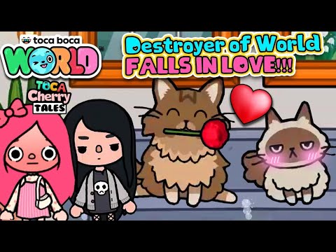 Destroyer of World FALLS IN LOVE?! - Let's Play Toca Life World!