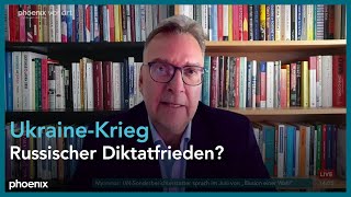 Frank Umbach zum Ukraine-Krieg am 18.08.25