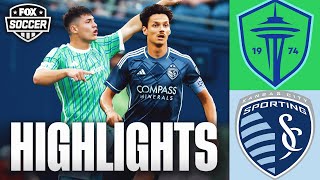 Seattle Sounders vs. Sporting Kansas City Highlights | MLS | FOX SOCCER
