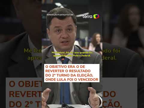 Anderson Torres diz que minuta do golpe ‘foi parar’ na sua casa e que não tratou dela com Bolsonaro