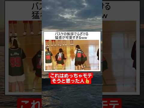 【バスケ】バスケの挨拶でふざける猛者が可愛すぎるww#shorts#tiktok#おすすめ#バスケ#高校生#バスケ部