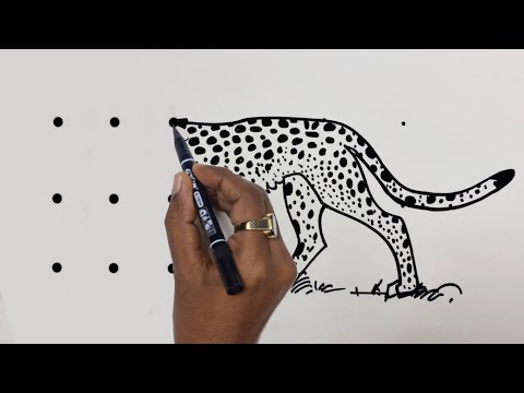 Tiger Drawing Most Simple trick