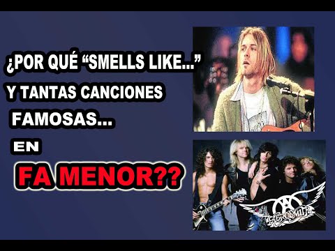 POR QUÉ "SMELLS LIKE TEEN..." DE NIRVANA Y TANTAS CANCIONES FAMOSAS EN EL EXTRAÑO TONO DE FA MENOR