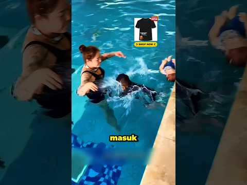 Ternyata Gini Metode Ngajarin Renang Bayi di China! 👶💦