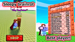 Becoming the best Sleeping Brainrot player!  Roblox Sleepy Brainrots