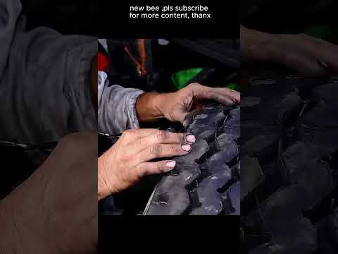 tyres retreading process  #howtomake #machine #truck #reels