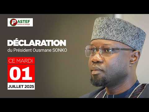 Urgent : Déclaration d'Ousmane Sonko après le rejet de sa requête contre Mame Mbaye Niang