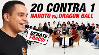 MINHA RESPOSTA - 1 FÃ DE DRAGON BALL X 20 FÃS DE NARUTO @povtvoficial