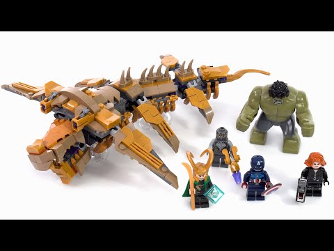 LEGO Marvel The Avengers vs. The Leviathan #NotSponsored review! 76290