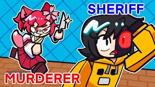 Beating ETHOBOT MURDER MYSTERY in Roblox!