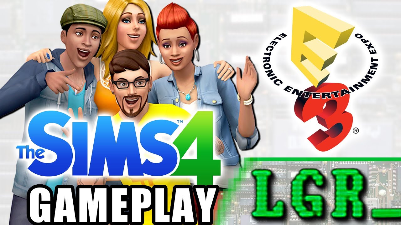 LGR - The Sims 4 - E3 Gameplay & New Info