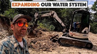 #809 - Expanding Our Off Grid Water System! (Another 5000 Gallons)