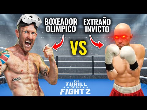 ¿Boxeador Olímpico superado por un peleador en VR?