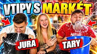EXTRÉMNÍ ZKUS SE NESMÁT CHALLENGE! | Tary, SweetieMarket, Jura, Stáňa