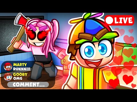 Roblox QUIET OR DIE With MY CRAZY FAN GIRLS....