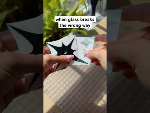 when glass cutting goes wrong ⭐️#stainedglass