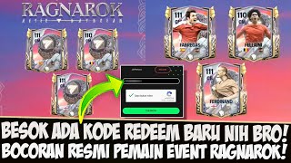 BESOK ADA KODE REDEEM BARU NIH!! BOCORAN RESMI PEMAIN EVENT RAGNAROK AFTERDAY BREAK EA FC MOBILE