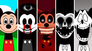 My Sprunki OC: Mickey Mouse | From Phase 1 to New Phase 5!