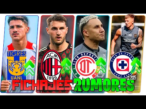 SANTI GIMÉNEZ A ITALIA | TIGRES POR FICHAJE BRASILEÑO | RUMORES Y FICHAJES CLAUSURA 2025 | LIGA MX