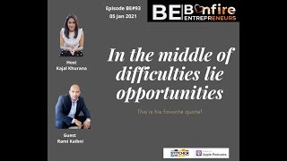 If you are not happy with your career its never to late to switch! says "Rami Kaibni"