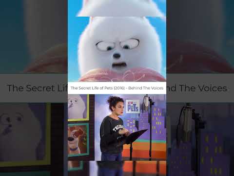 The Secret Life of Pets 2016 - Behind The Voices #shorts #behindthevoices #secretlifeofpets