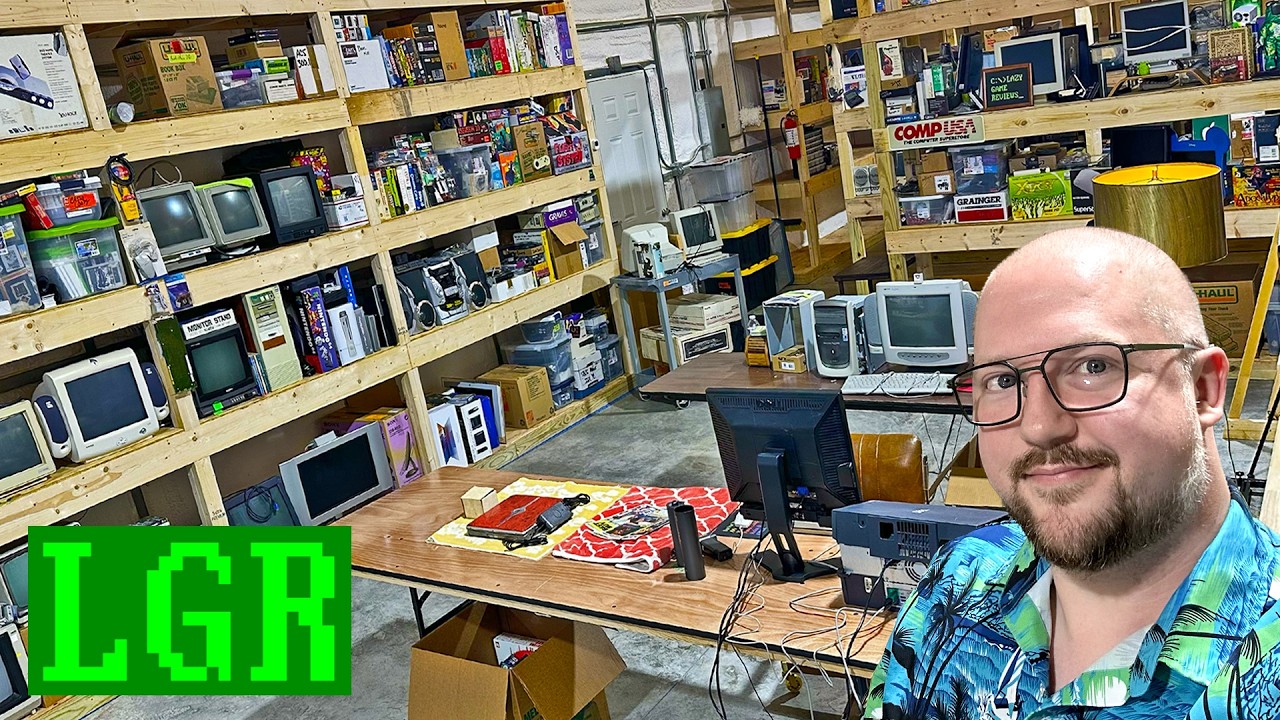 Touring the LGR Warehouse! Progress so far in August 2026