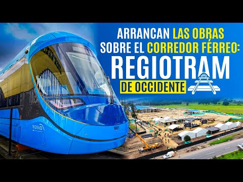 ¡Histórico! Iniciaron las Obras del Regiotram de Occidente sobre la Línea Férrea en Cundinamarca