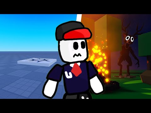Битва Строителей 99 Night in Forest ROBLOX