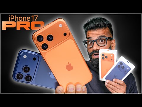 iPhone 17 Pro & iPhone 17 Pro Max Unboxing & First Look - The Ultimate "PRO" Experience!🔥🔥🔥