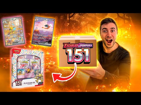 APERTURA CAJAS de CARTAS POKÉMON 151