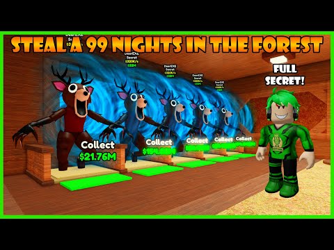 Aku Mencuri & Dapat Semua Secret 99 Nights In The Forest - Roblox Steal 99 Nights In The Forest