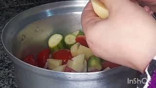 طريقة عمل العدس الاصفر بالشعرية بطريقه جديده