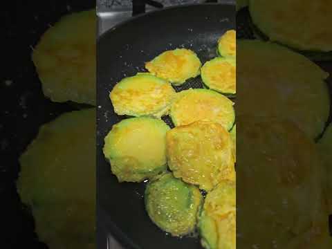 오늘저녁 메뉴 애호박전 🫑🥒👍👌😍