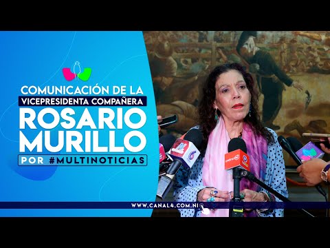 Comunicación Compañera Rosario Murillo en Multinoticias, 23 de diciembre del 2024