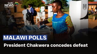 Malawi Polls | President Chakwera concedes defeat