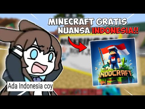 MINECRAFT GRATIS NUANSA INDONESIA! BISA MAIN BARENG TEMEN! LEBIH BAGUS DARI CRAFTSMAN INDONESIA?