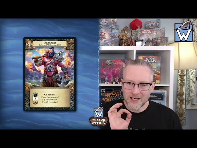 Hero Realms Dungeons Card Spoilers! The Barbarian!│Wizard Weekly Highlights