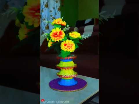 Waste A bowl recycling ideas 🍜🏵️ @Sainnie.Boiz_09 @MRINDIANHACKER #shorts #ytshort