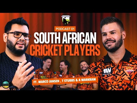 Podcast with South African Cricketers |FT. Aiden Markram , Tristian Stubbs & Marco Jansen|