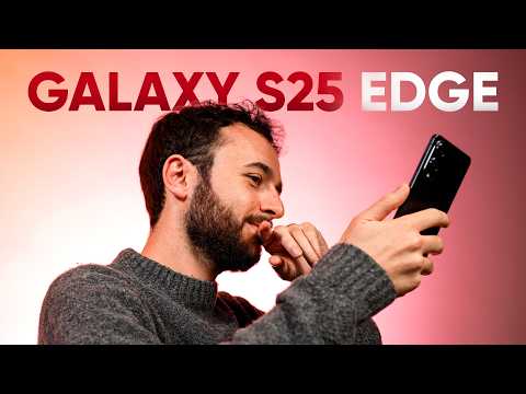 2 SEMAINES avec le GALAXY S25 EDGE : TOUT LE MONDE SE TROMPE !