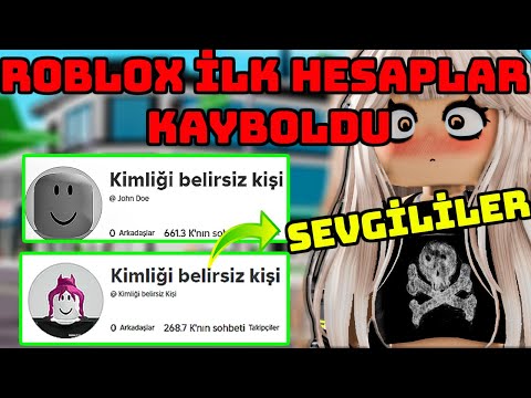 ROBLOXDA İLK HESAP AÇAN SEVGİLİLERİN GİZEMLİ KAYBOLUŞU - 2006 (Roblox Brookhaven🏡RP)