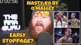Guru's wild reaction to his BOY O'MALLEY'S insane KO over Aiemann Zahabi🔥