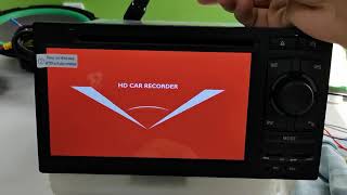 How to use DVR dashcam with Lamborghini Android radio upgrade