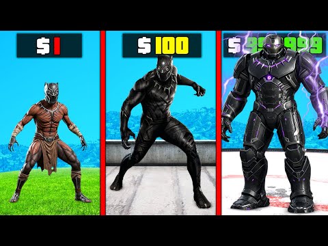 $1 BLACK PANTHER to $1,000,000,000 in GTA 5