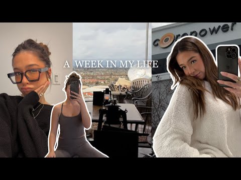 week in my life: rough week at work, hot yoga & date night 🤍
